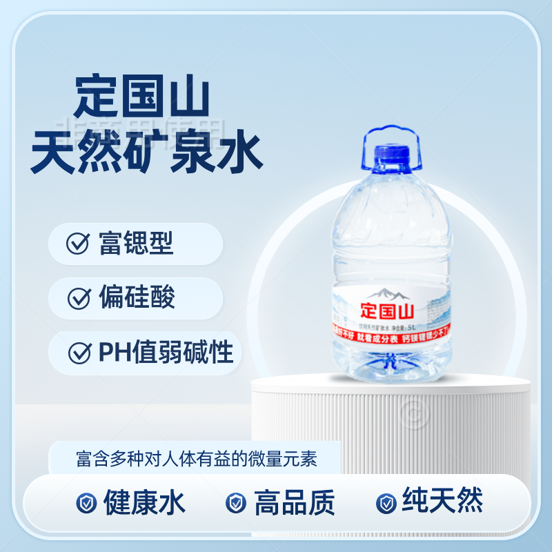  定国山矿泉水(5L)